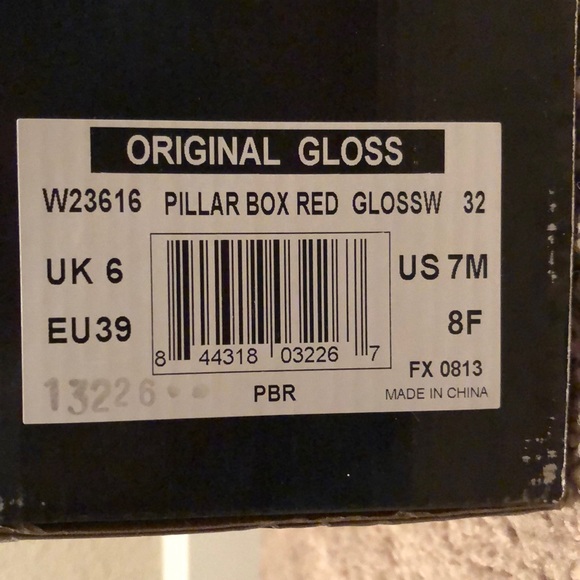 Hunter Rain Boots Red Gloss Tall Original - Picture 4 of 5